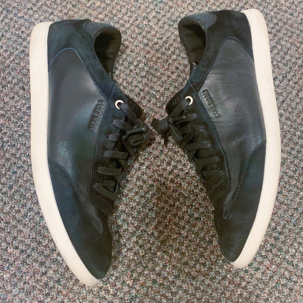 Cole Haan Black Sneakers (Grand Crsscourt Turf)